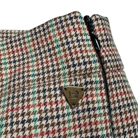 Scotch & Soda Anthropologie Far Far Away Maison Plaid Houndstooth Wool Blend‎ - Picture 7 of 15